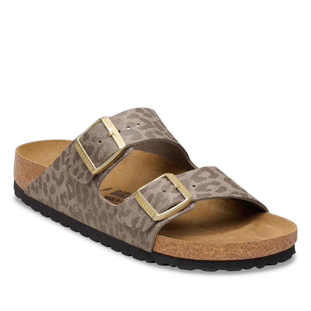 Klapki damskie Birkenstock Arizona 1031941 - szare