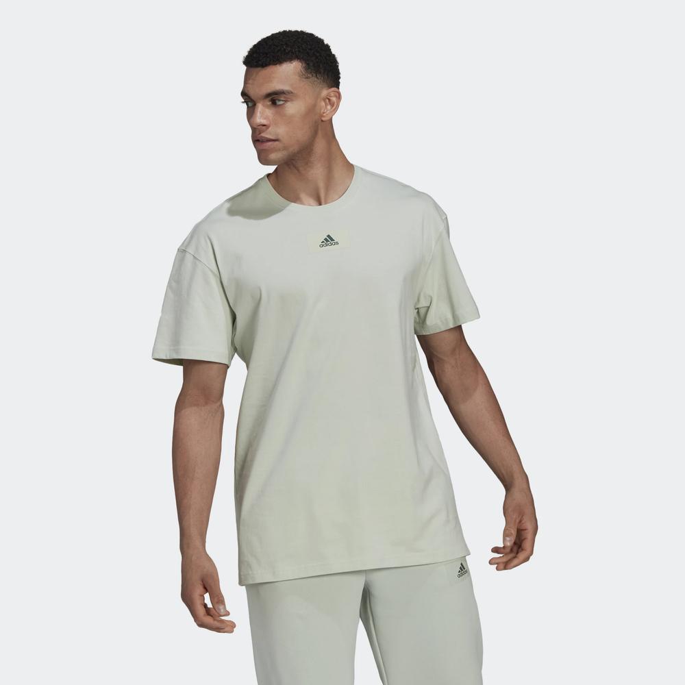 Koszulka adidas Essentials FeelVivid Drop Tee HK2855- zielona