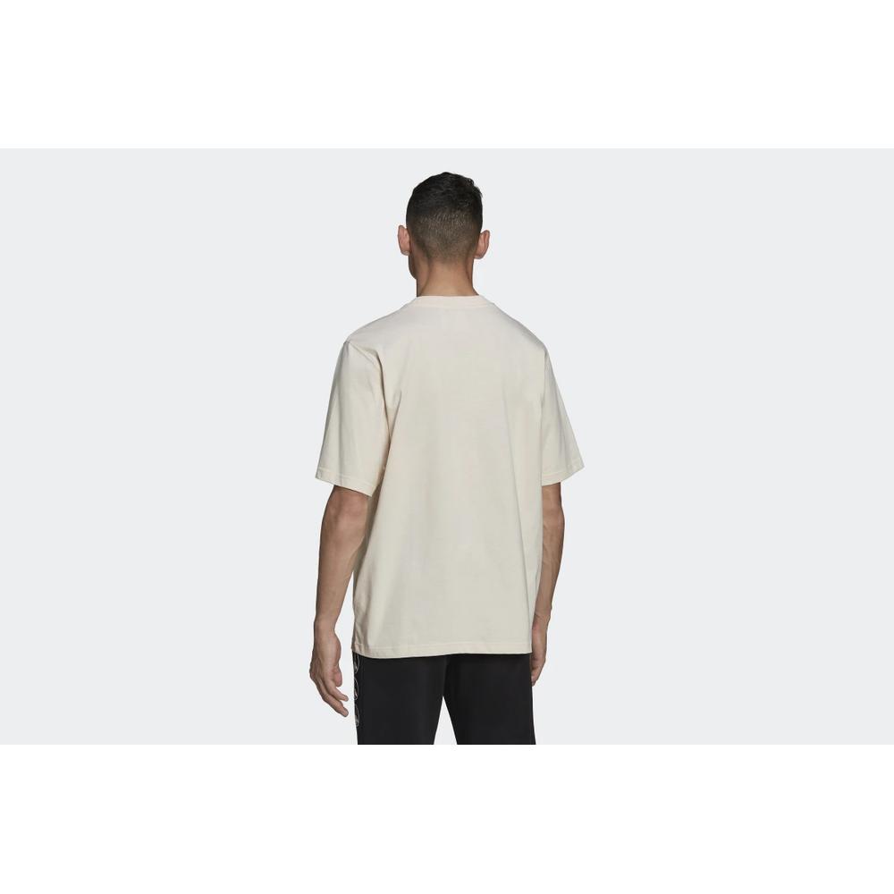 Koszulka adidas Originals 4D Cush Tee HE5646 męska, kremowa