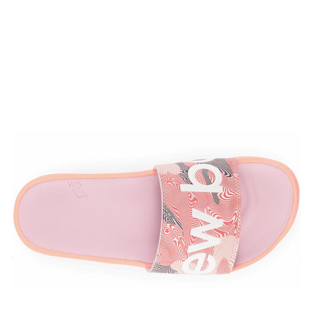 Klapki New Balance SUF200P2 - pomarańczowe