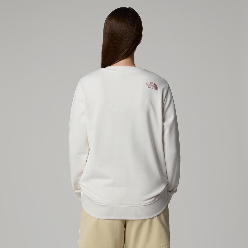 Bluza damska The North Face Drew Peak Light Crew 0A8C1EATW1 - biała