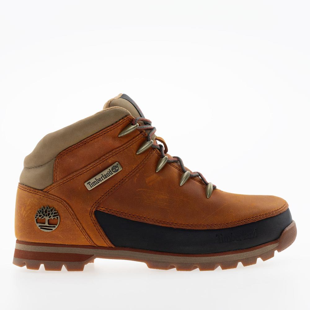 Buty męskie Timberland Euro Sprint Mid Lace A2K84EJD - brązowe