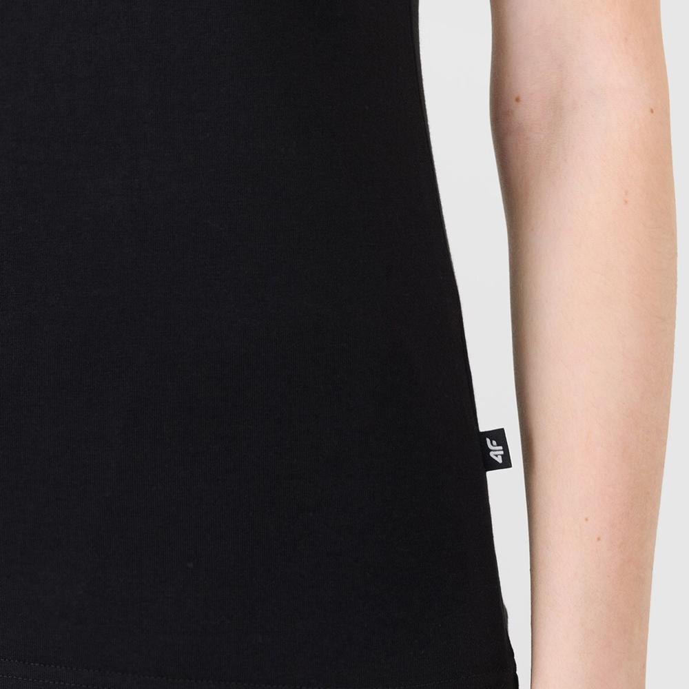 Koszulka damska 4F WSS25TTSHF199020S - czarna