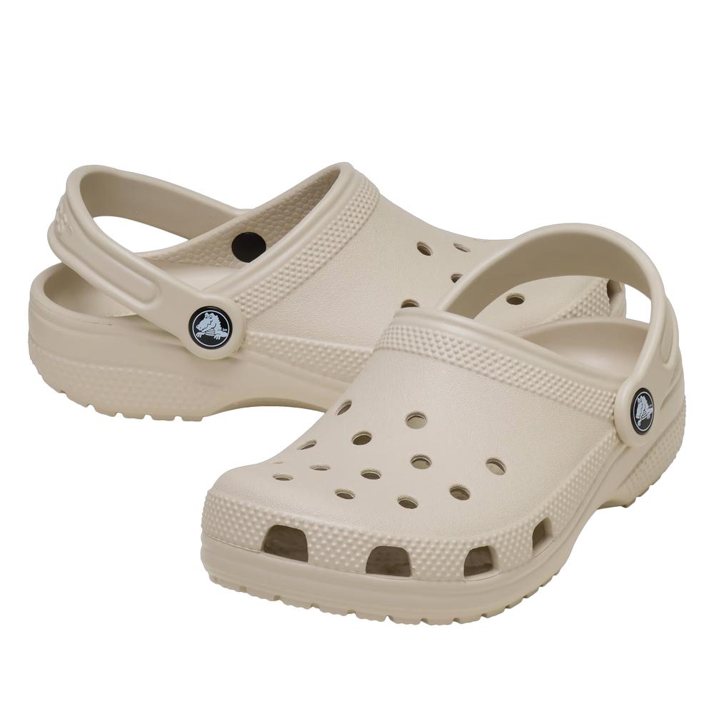 Klapki dziecięce Crocs Classic Clog 206991-2MC - beżowy