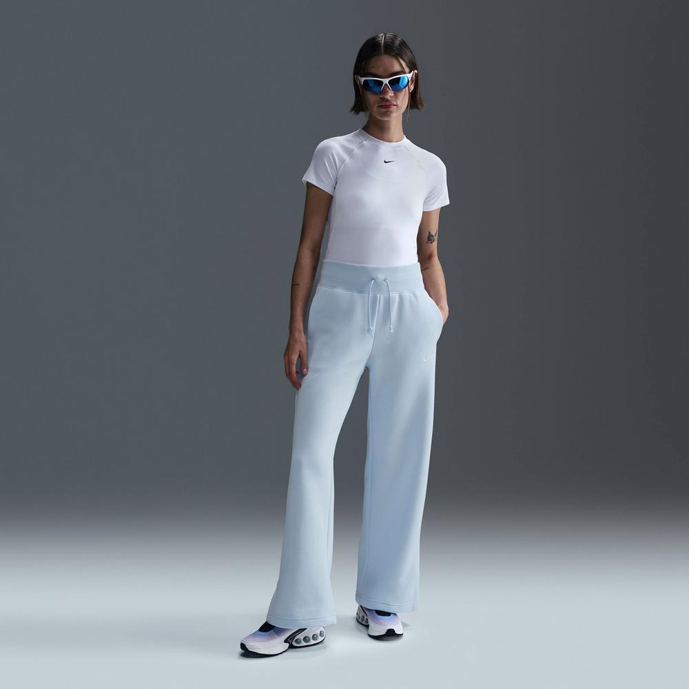 Spodnie damskie Nike Sportswear Phoenix Polar DQ5615-423 - niebieskie