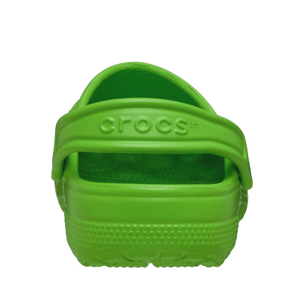 Klapki dziecięce Crocs Classic Clog 206991-30T - zielone