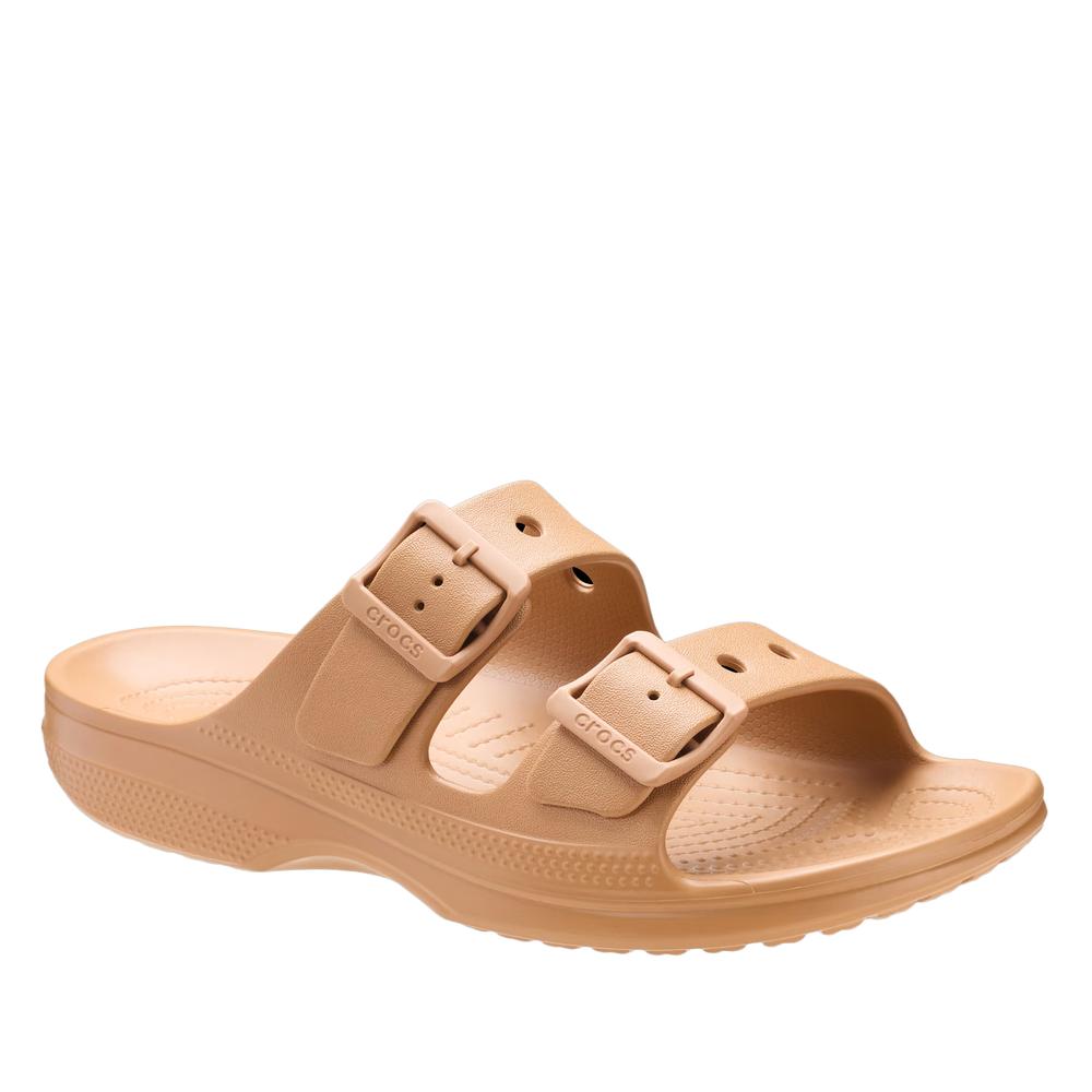 Klapki męskie Crocs Saturday Sandal 212245-2HI - pomarańczowe