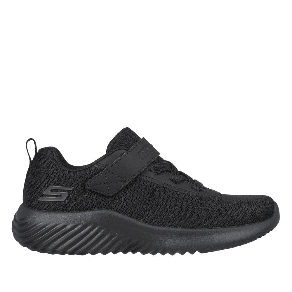 Buty dziecięce Skechers Bounder Baronik 403744LBBK - czarne
