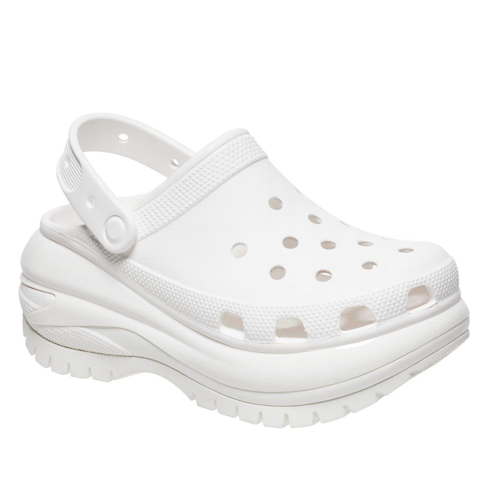 Klapki Crocs Mega Crush 207988-100 - białe