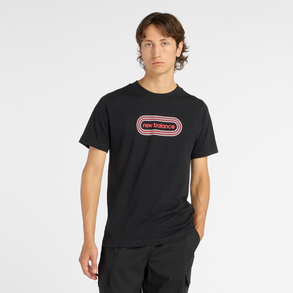 Koszulka męska New Balance MT61C48BBK - czarna