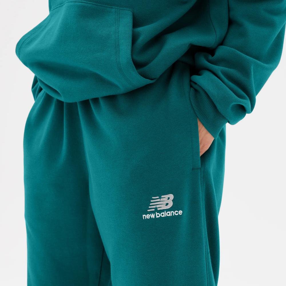 Spodnie New Balance UP21500VDA - niebieskie