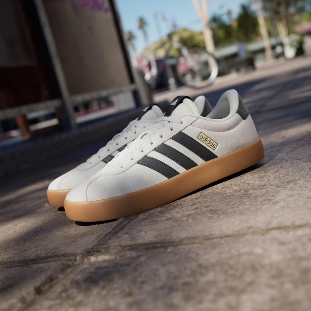 Buty damskie adidas Sportswear VL Court 3.0 JR2222 - beżowe