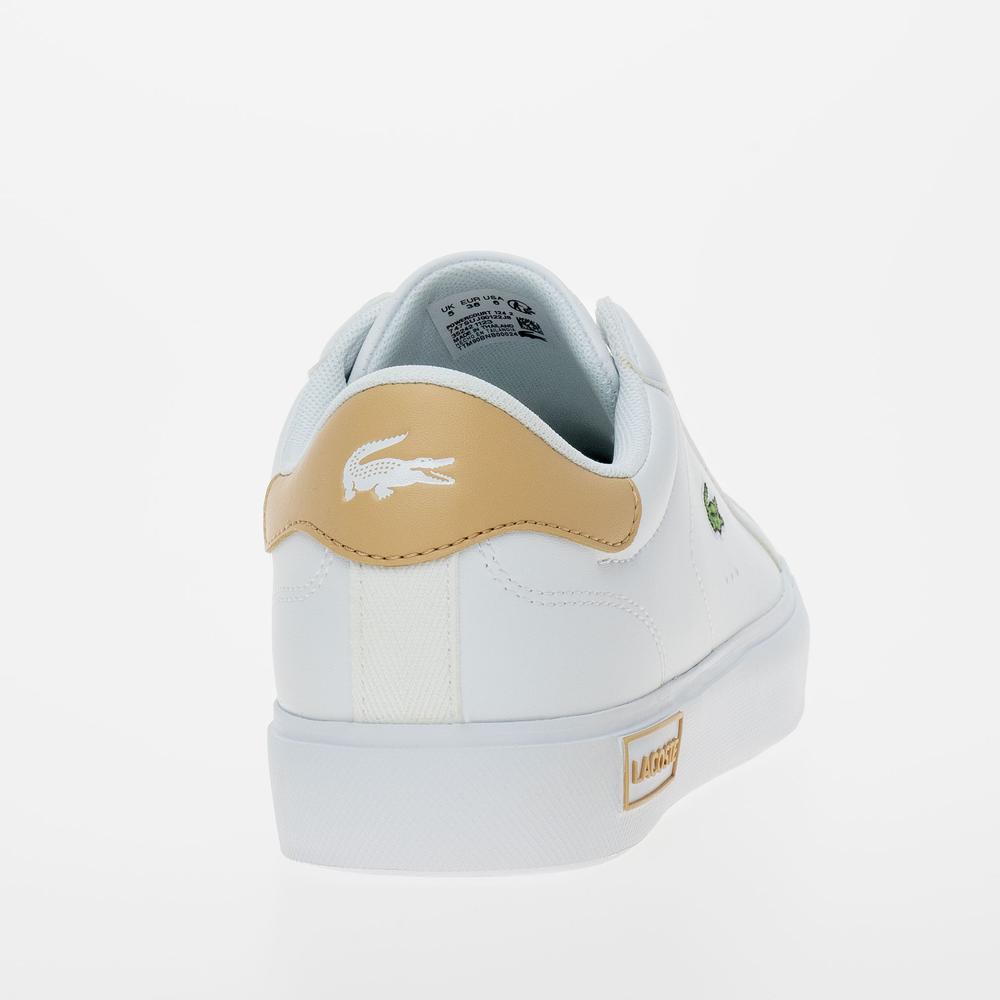 Buty Lacoste Powercourt 124 2 SUJ 747SUJ0012-2J8 - białe