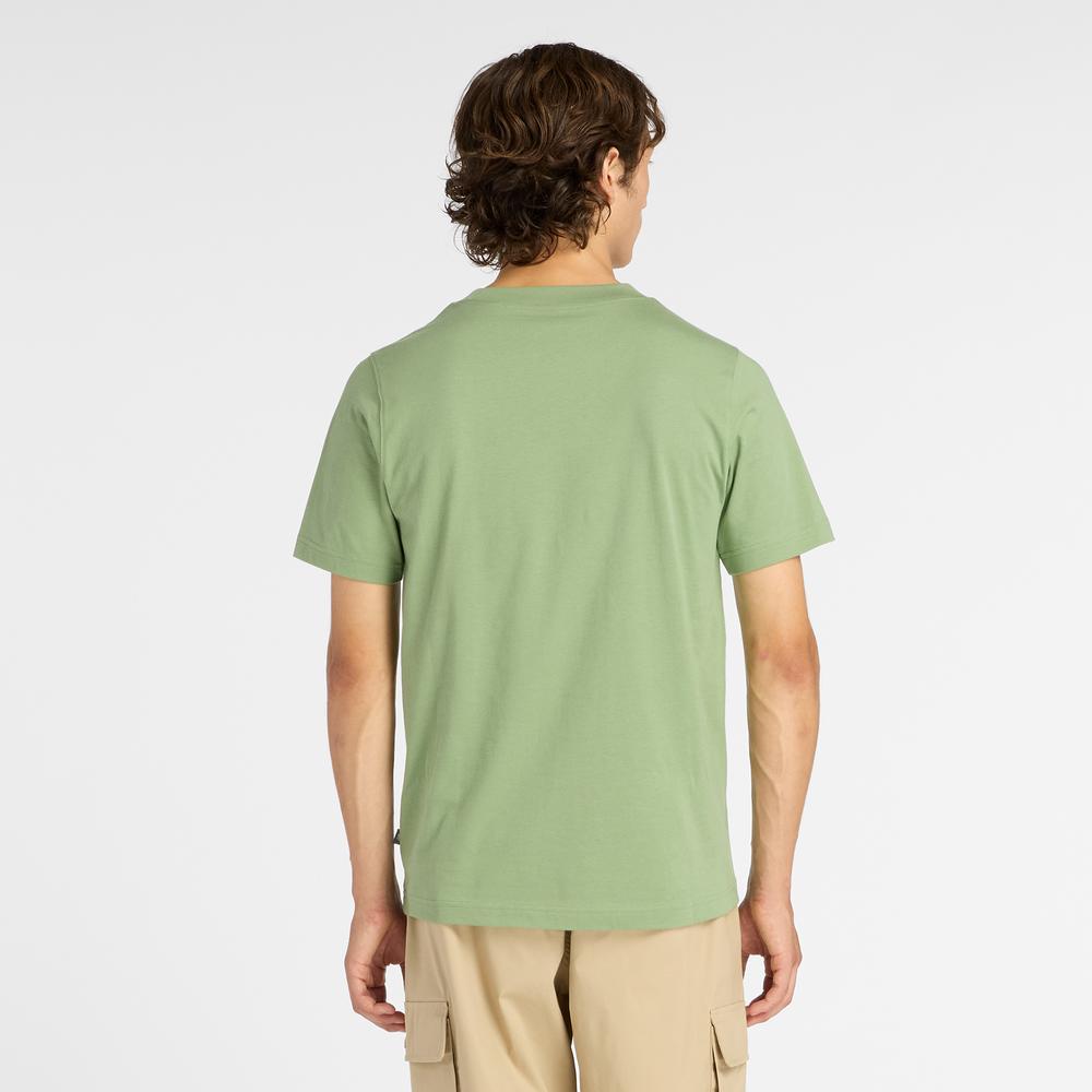 Koszulka męska New Balance MT61778SAAR - zielona