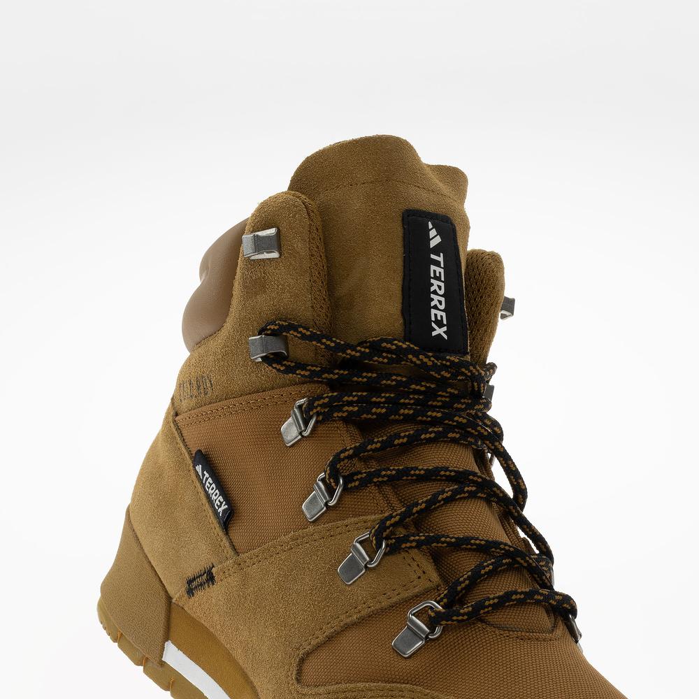 Buty męskie adidas Terrex Snowpitch Cold.Rdy Hiking IH3664 - brązowe