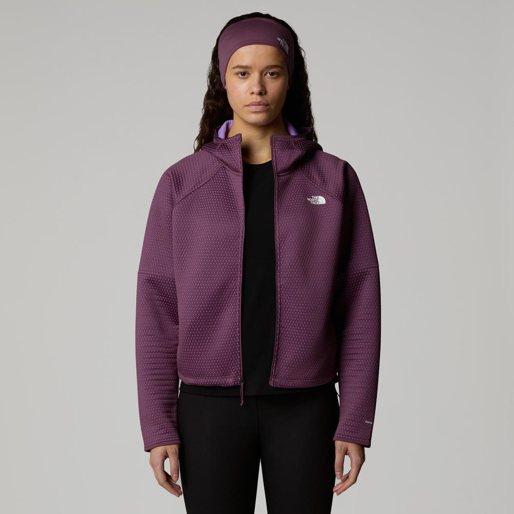 Kurtka The North Face Dotknit Thermal FZ 0A89VE1NI1 - fioletowa