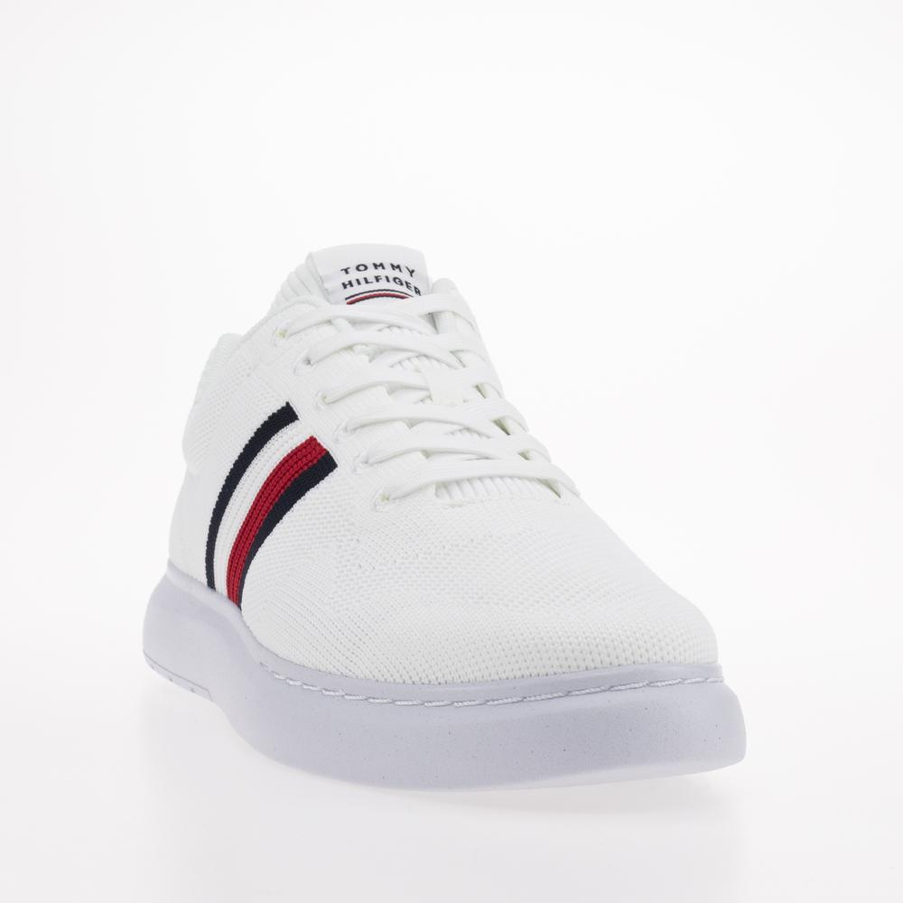 Buty Tommy Hilfiger Lightweight Cupsole FM0FM04587-YBS - białe