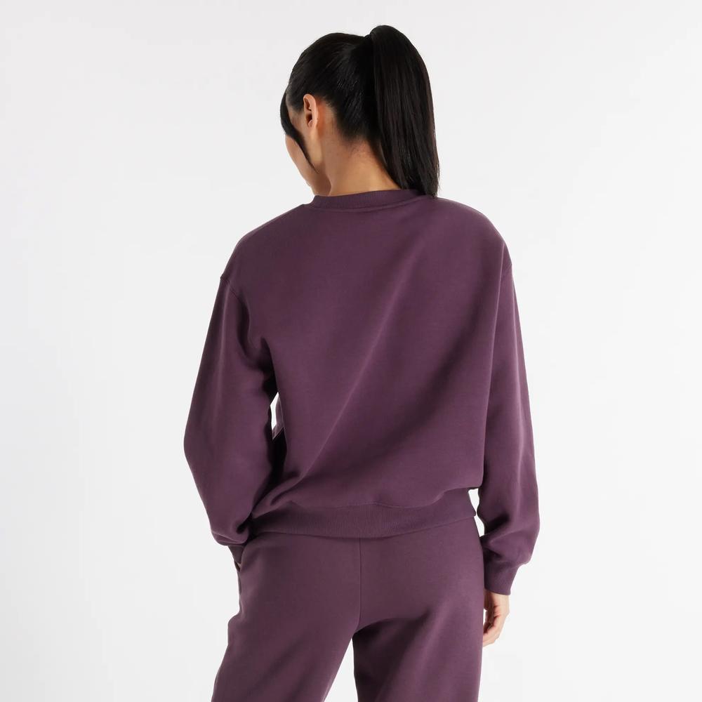 Bluza New Balance WT43516PLN - fioletowa