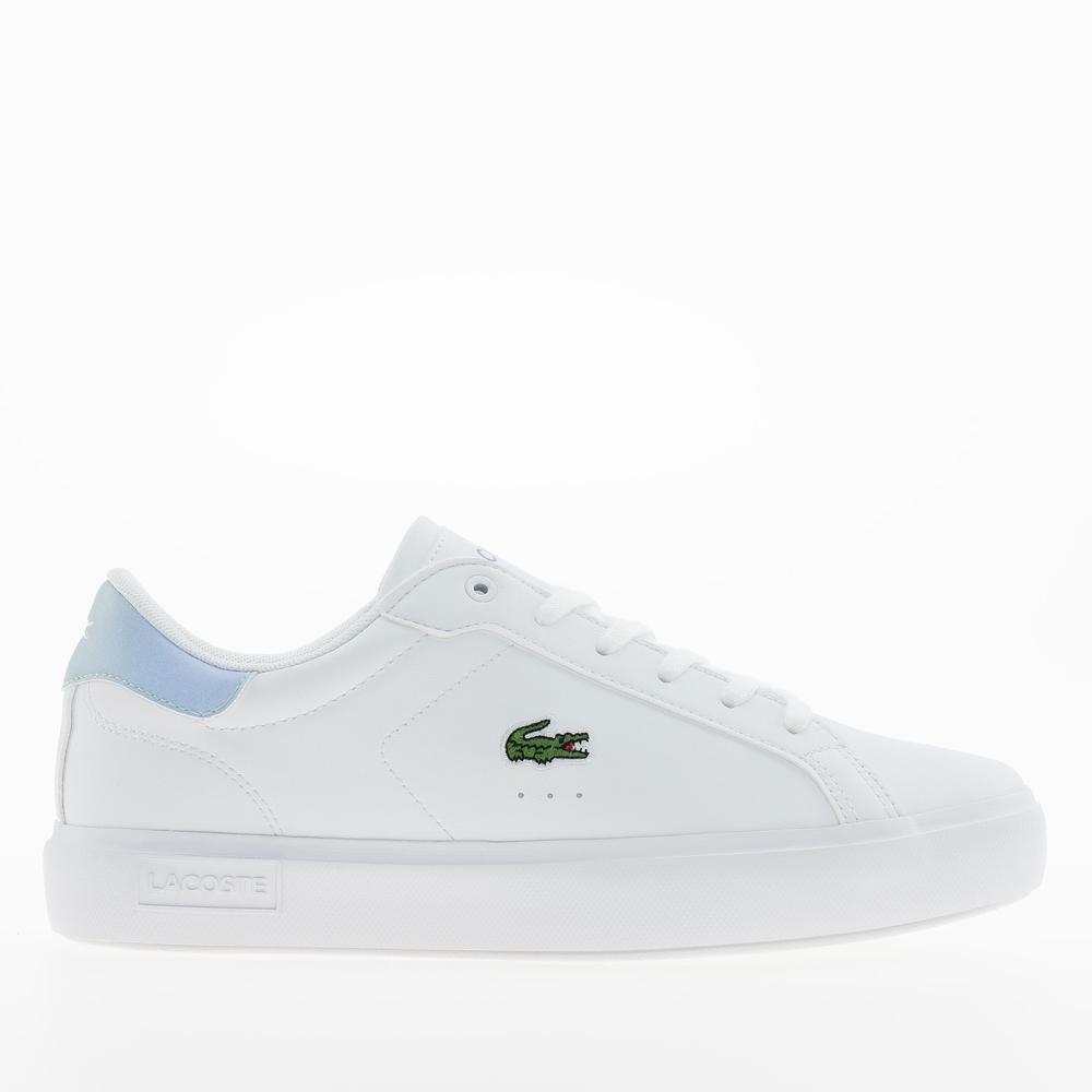 Buty młodzieżowe Lacoste Powercourt 1264 SUJ 751SUJ0004-2L6 - białe