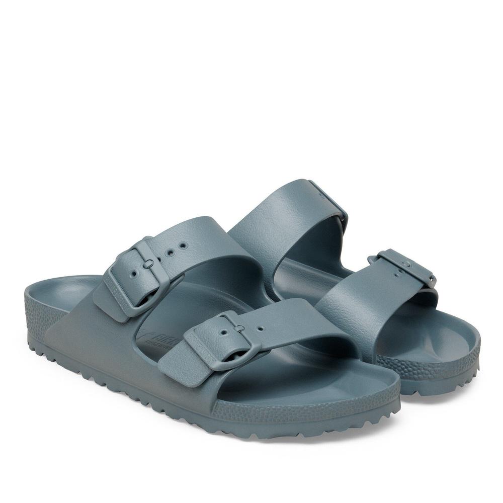 Klapki męskie Birkenstock Arizona Eva 1031295 - szare