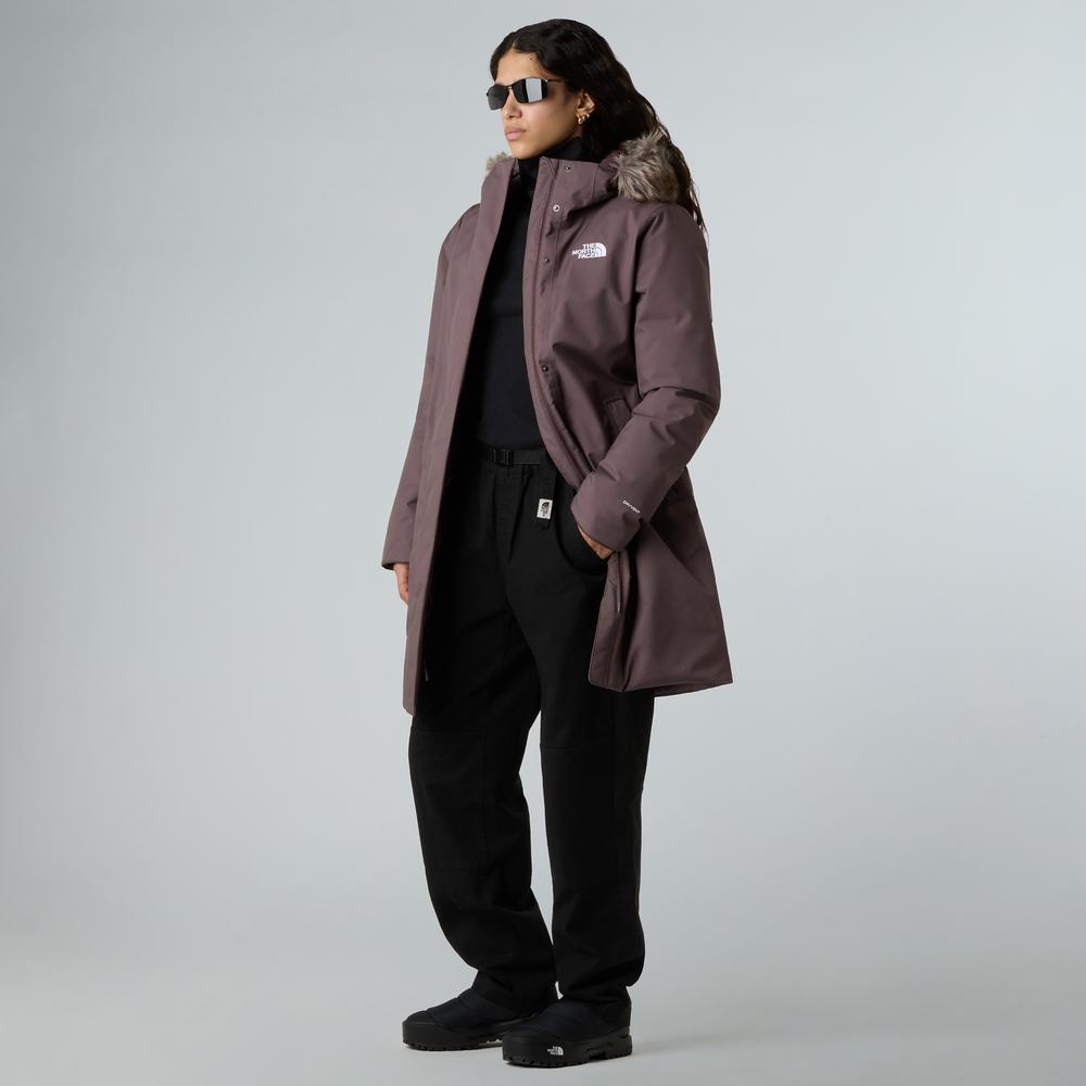 Kurtka damska The North Face Arctic 0A84J2BQ71 - bordowa