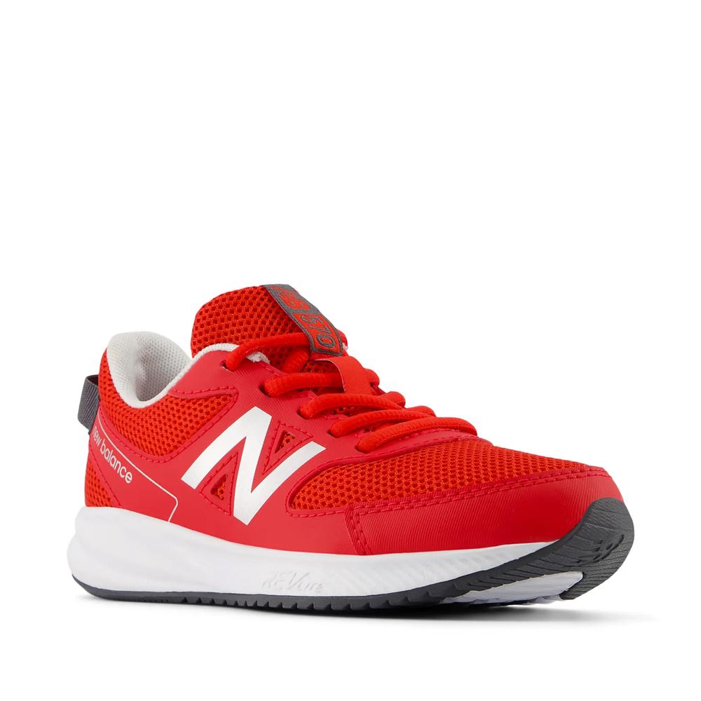 Buty New Balance YK570TR3 - czerwone