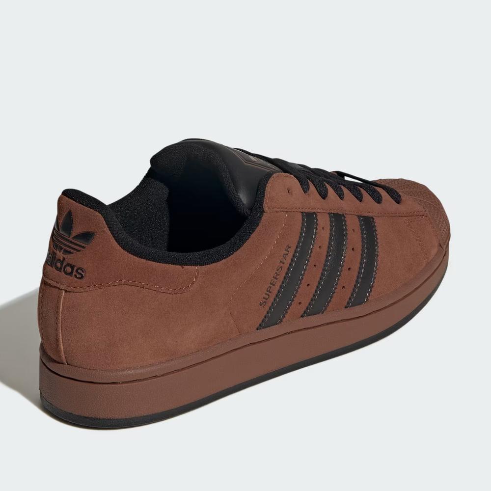 Buty unisex adidas Originals Superstar II IH9318 - brązowe