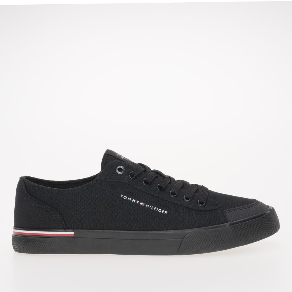 Buty Tommy Hilfiger Corporate Vulc Canvas FM0FM04954-BDS - czarne