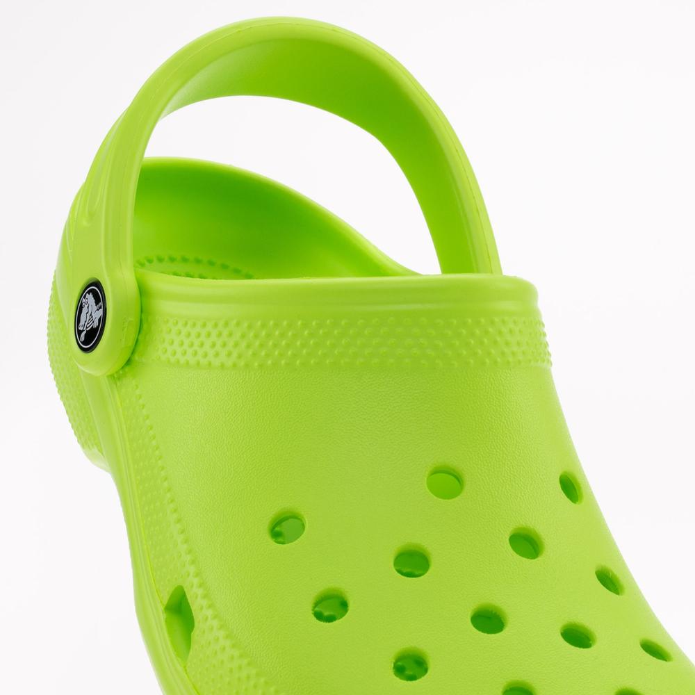 Klapki Crocs Classic Clog 206991-3UH - zielone