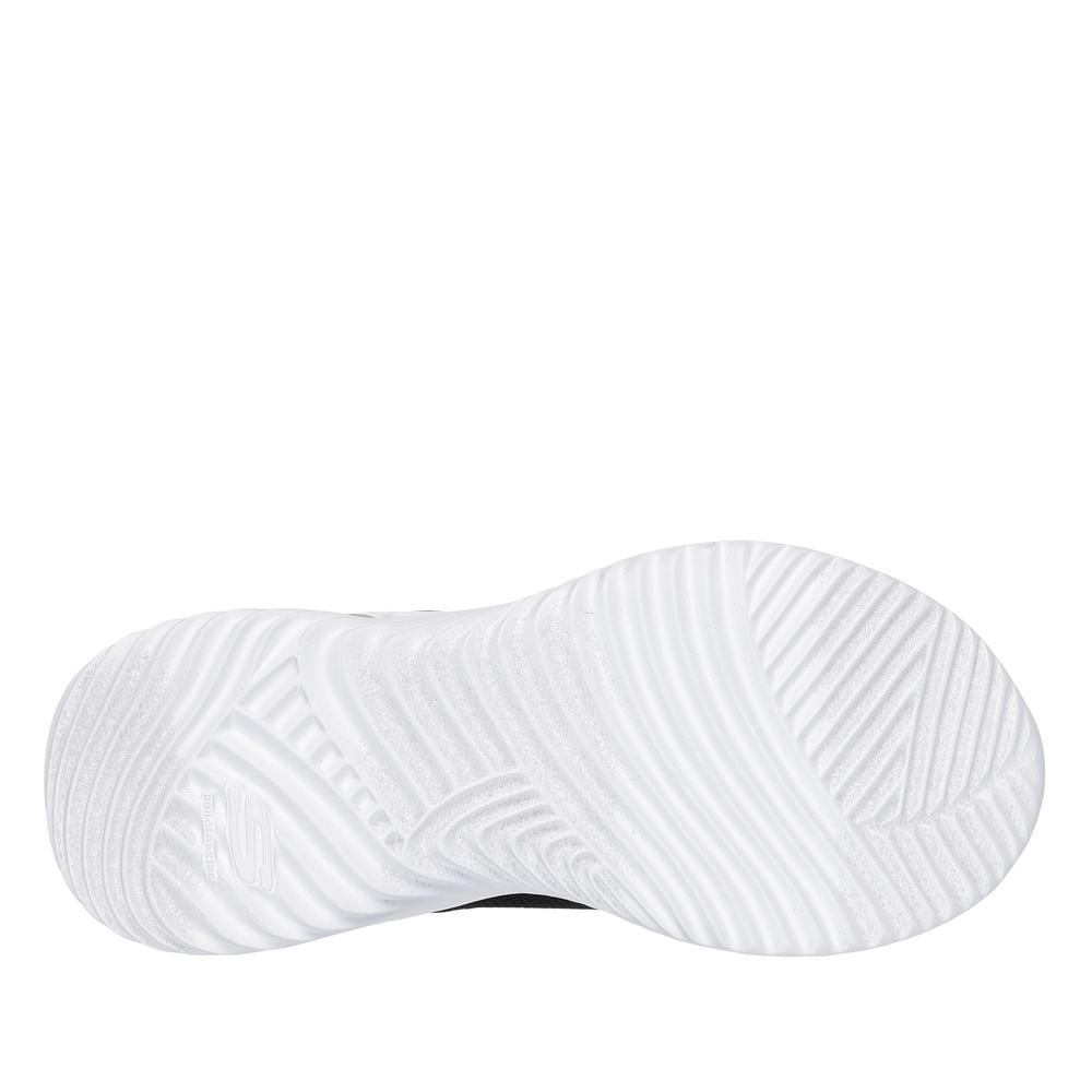 Buty dziecięce Skechers Bounder Tech Ultravoid 403723LBKCC - czarne