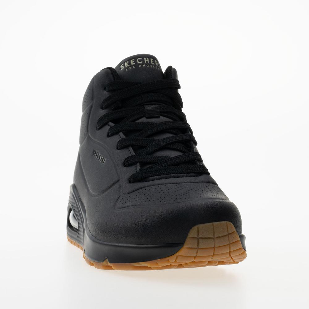 Buty damskie Skechers Uno Stand High 177097BBK - czarne