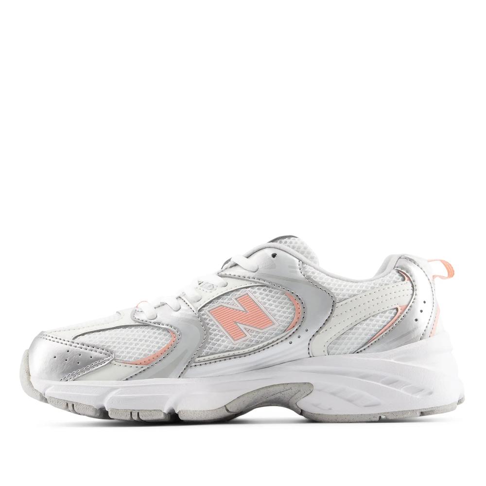 Buty młodzieżowe New Balance G5308SR - srebrne