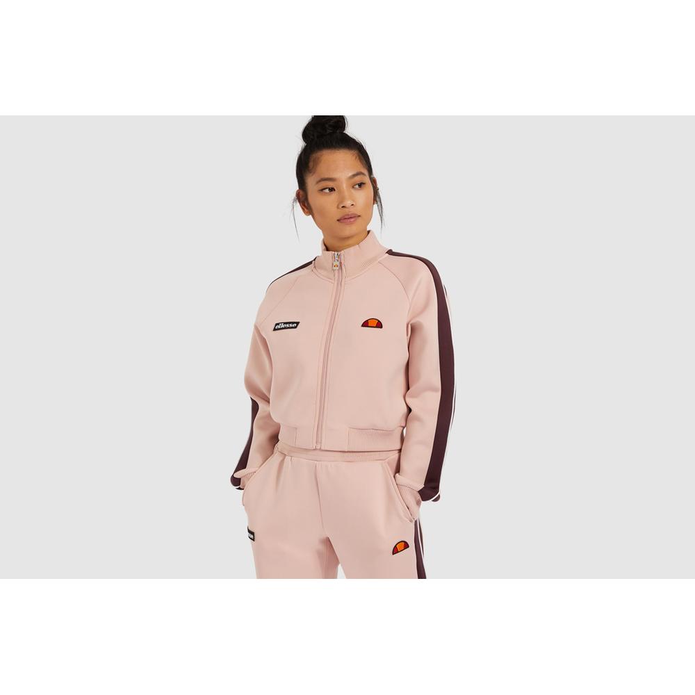 ELLESSE PINZO CROP TRACK TOP > SGG06652-PINK