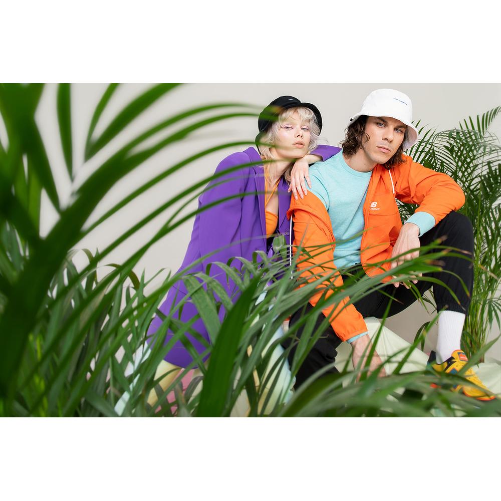 Kurtka New Balance MJ21500POP - pomarańczowa