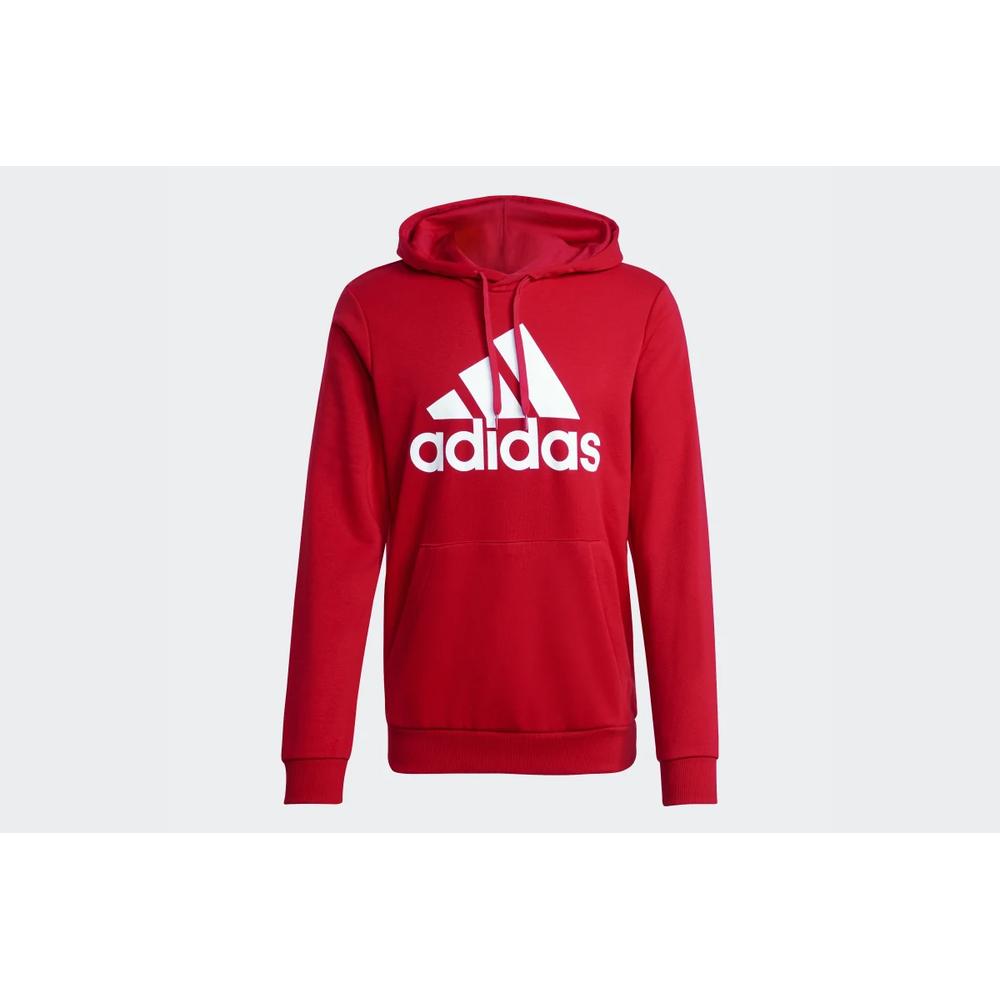 Bluza adidas Essentials Big Logo Hoodie GV0249 - czerwona