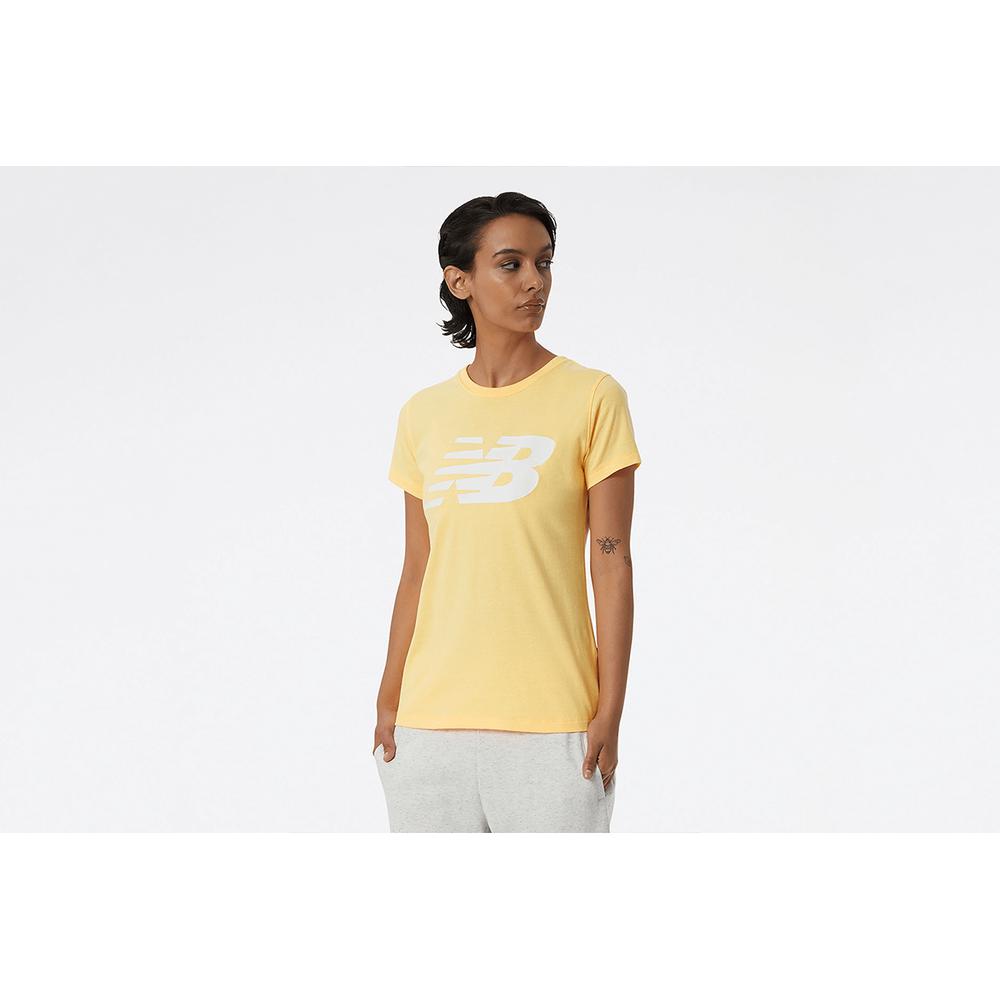 Koszulka New Balance WT03816VAC - żółta