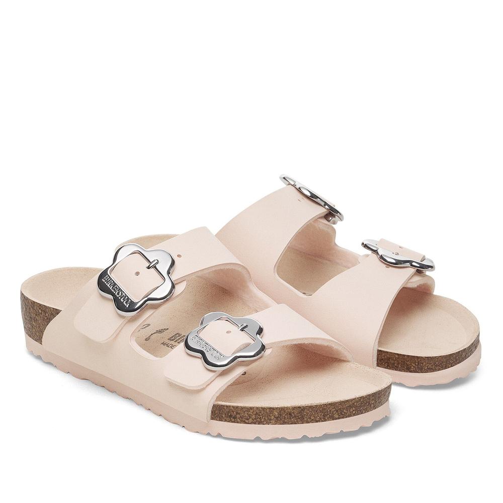 Klapki Birkenstock Arizona Flower Buckle 1029490 - różowe