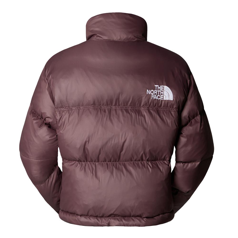 Kurtka damska The North Face Nuptse Short Jacket 0A5GGEBQ71 - bordowa