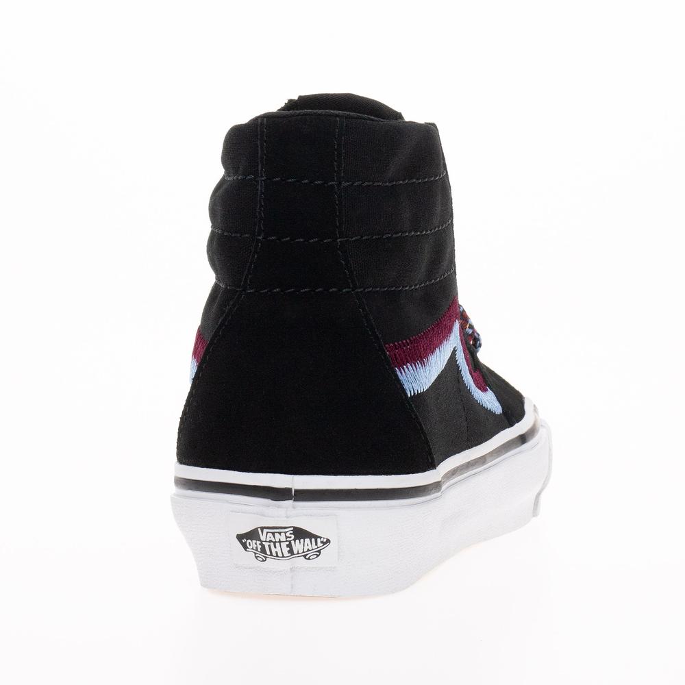 Buty Vans Sk8-Hi Tapered Embroidery VN0009QPBMA1 - czarne