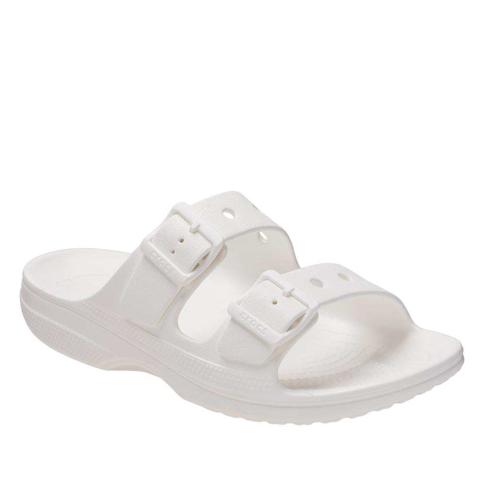 Klapki damskie Crocs Saturday Sandal 213586-100 - białe