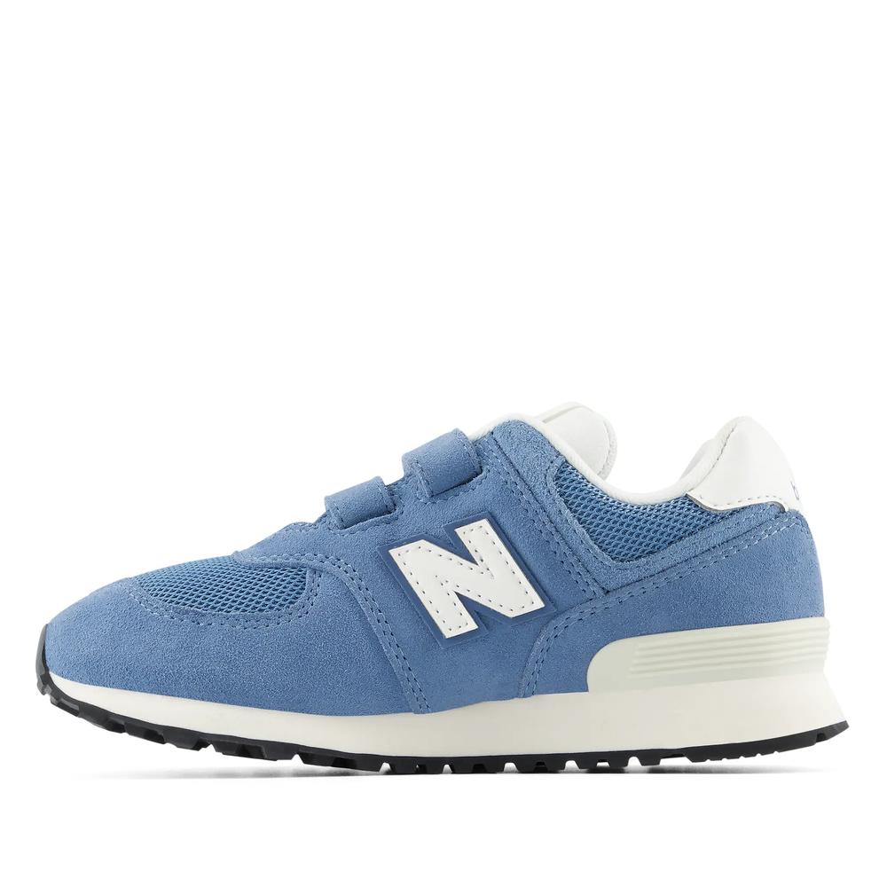 Buty dziecięce New Balance P57466A - niebieskie