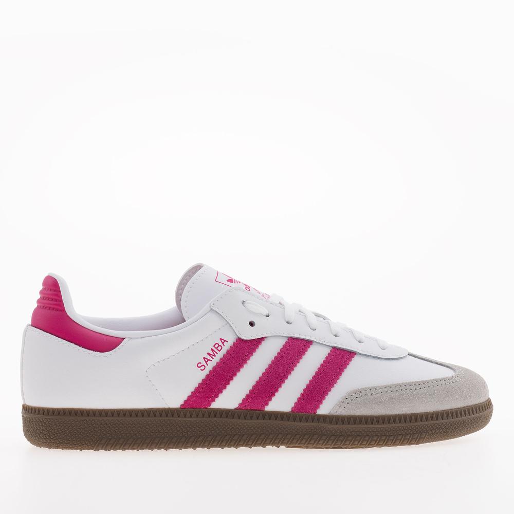 Buty młodzieżowe adidas Originals Samba OG J KK3556 - białe