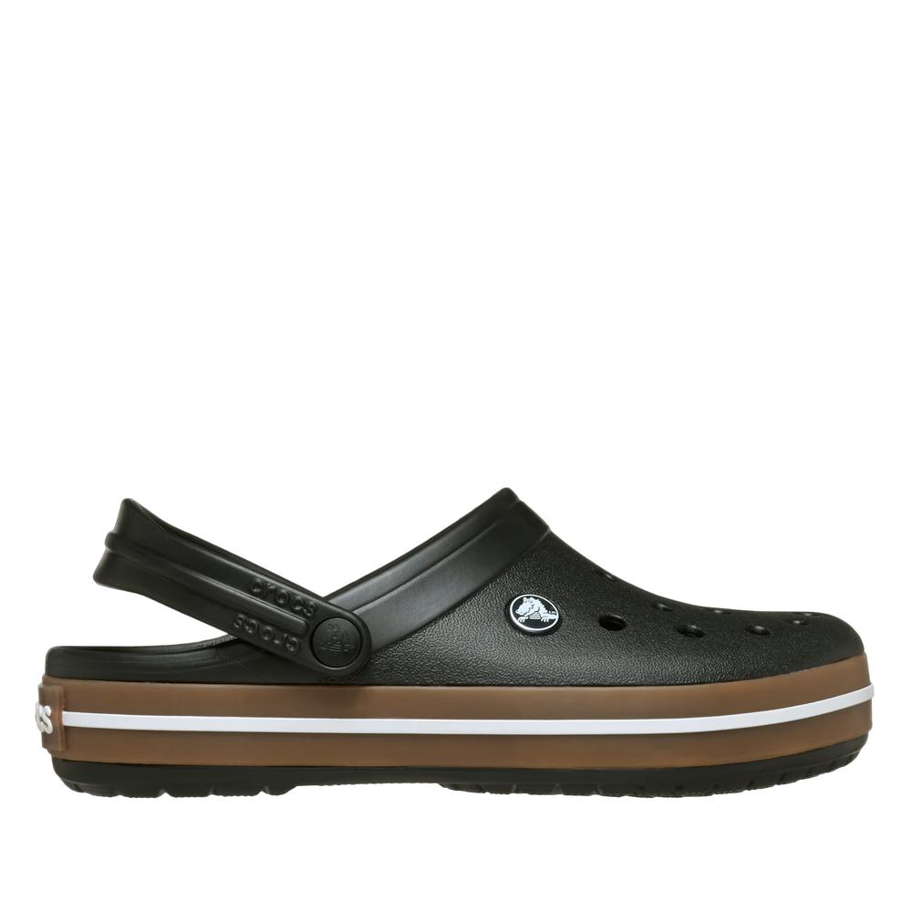 Klapki męskie Crocs Crocband Gum Clog 212756-001 - czarne