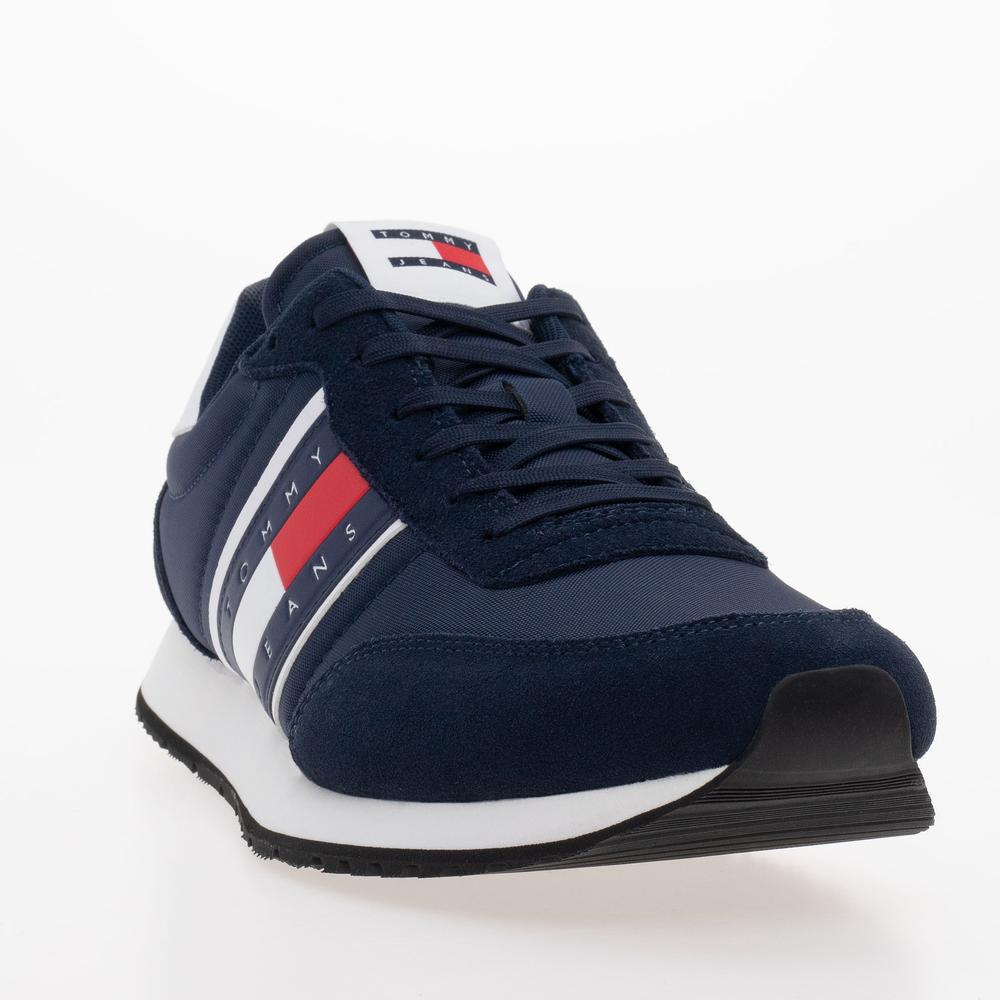 Buty Tommy Jeans TJM Runner Casual EM0EM01351-C1G - granatowe