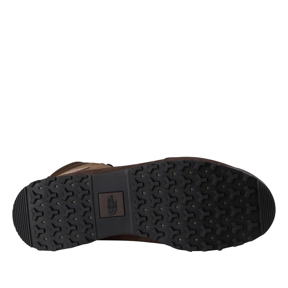 Buty męskie The North Face Back To Berkeley IV Leather Lifestyle 0A817QDQI1 - brązowe