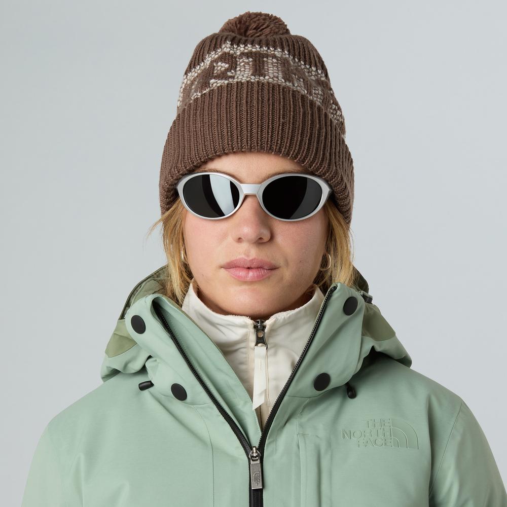 Czapka The North Face Retro Cabin 0A88QW87I1 - brązowa