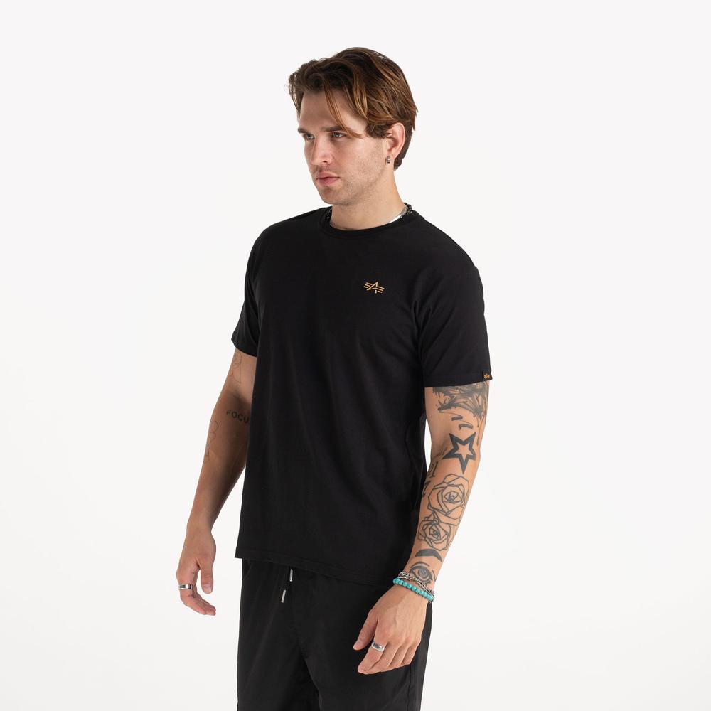 Koszulka Alpha Industries 3D Small Logo 14851103 - czarna