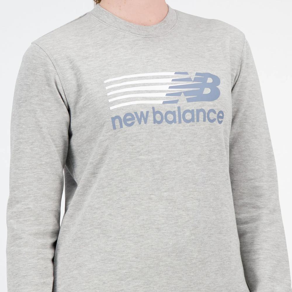 Bluza New Balance WT31816AG - szara