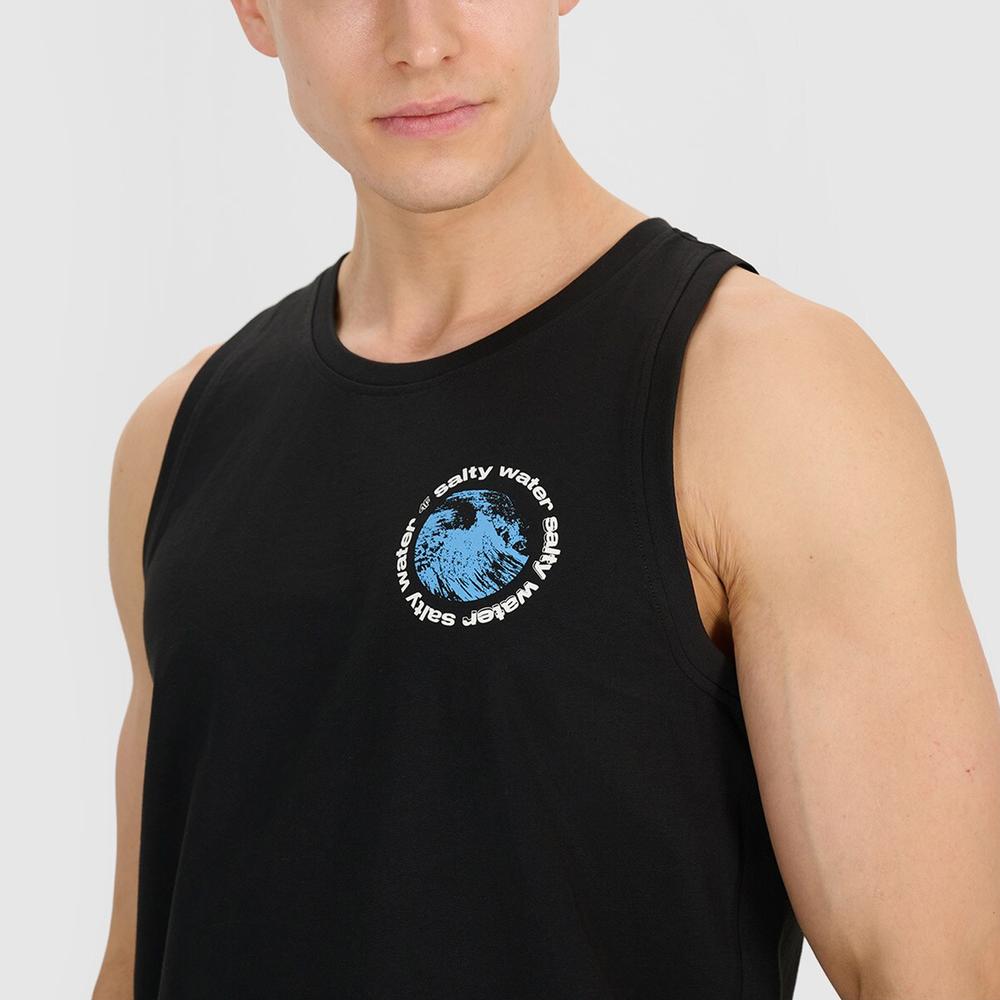 Koszulka męska 4F WSS25TSLEM12220S - czarna