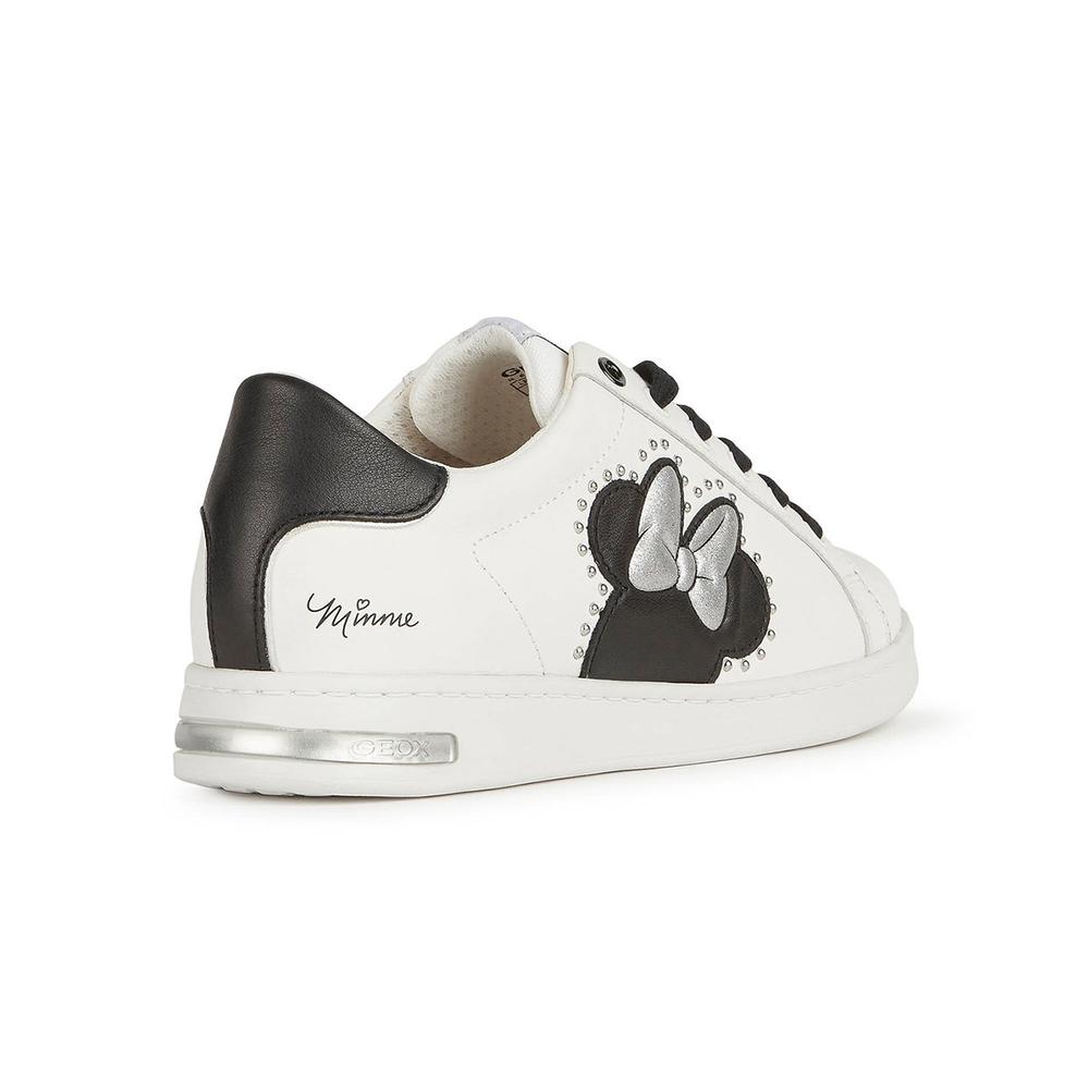 Buty Geox Jaysen D251BF00085C0404 - biało-czarne